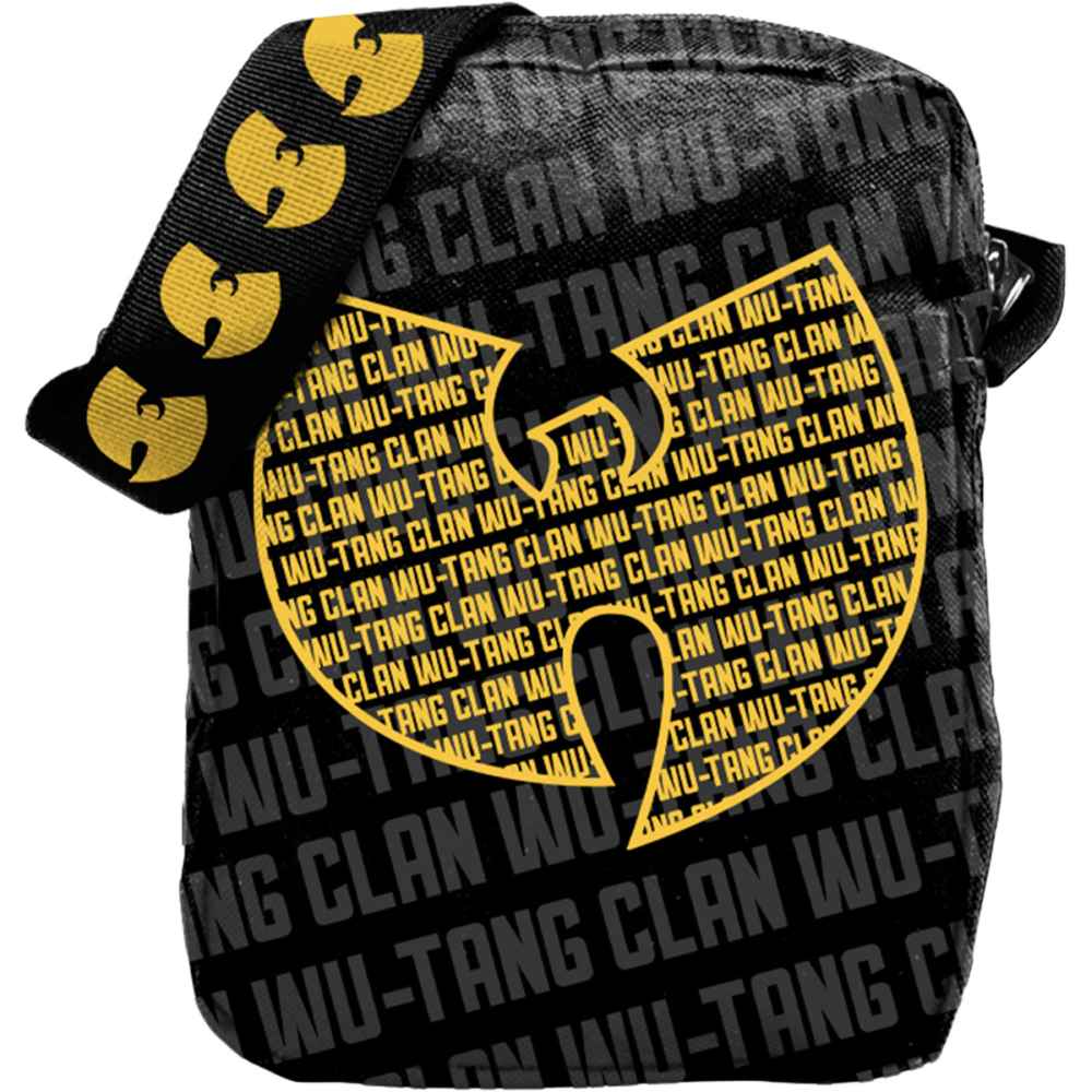 Rocksax WuTang Clan - Triumph Umhängetasche - Schwarz/Gelb